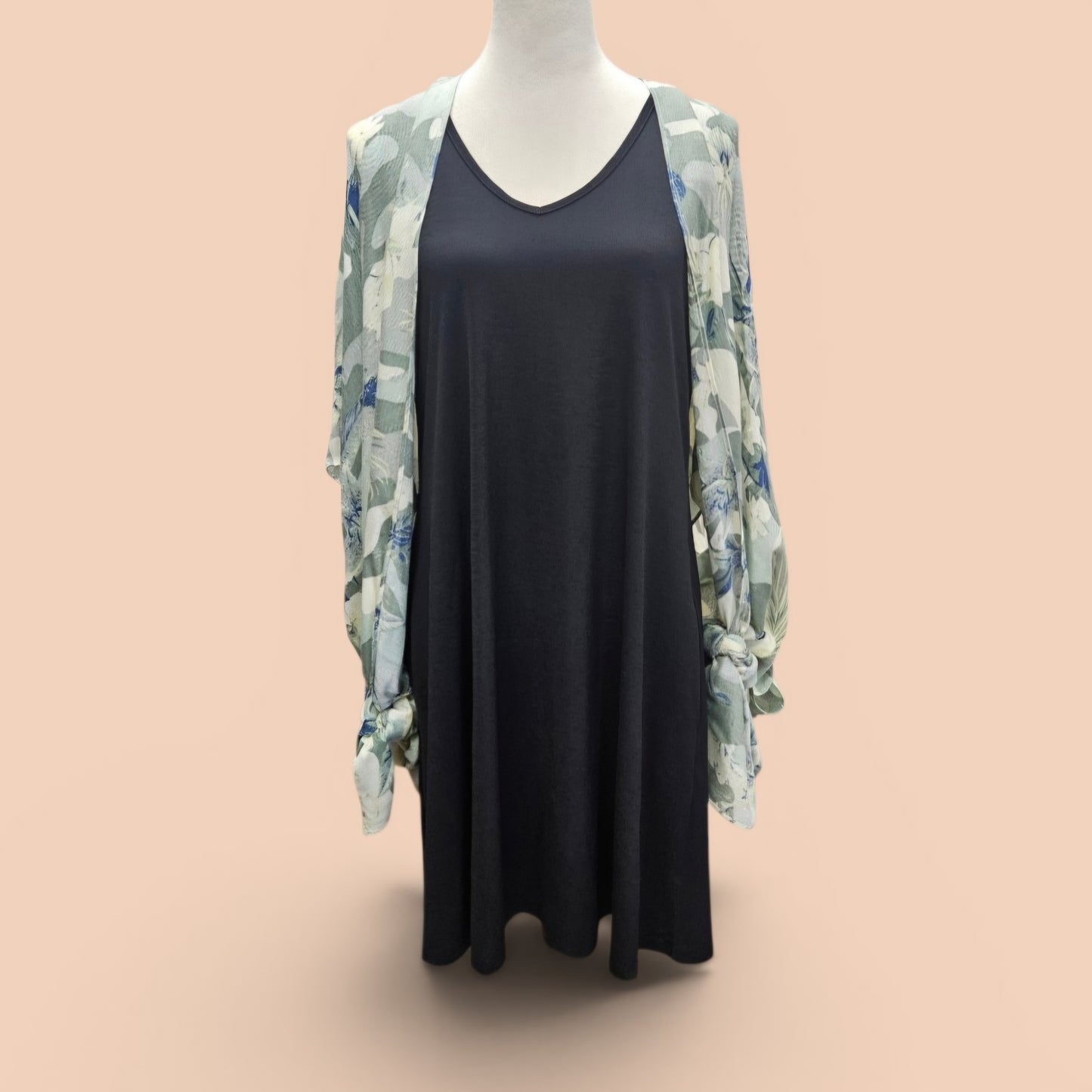 Camouflage Flower Kimono