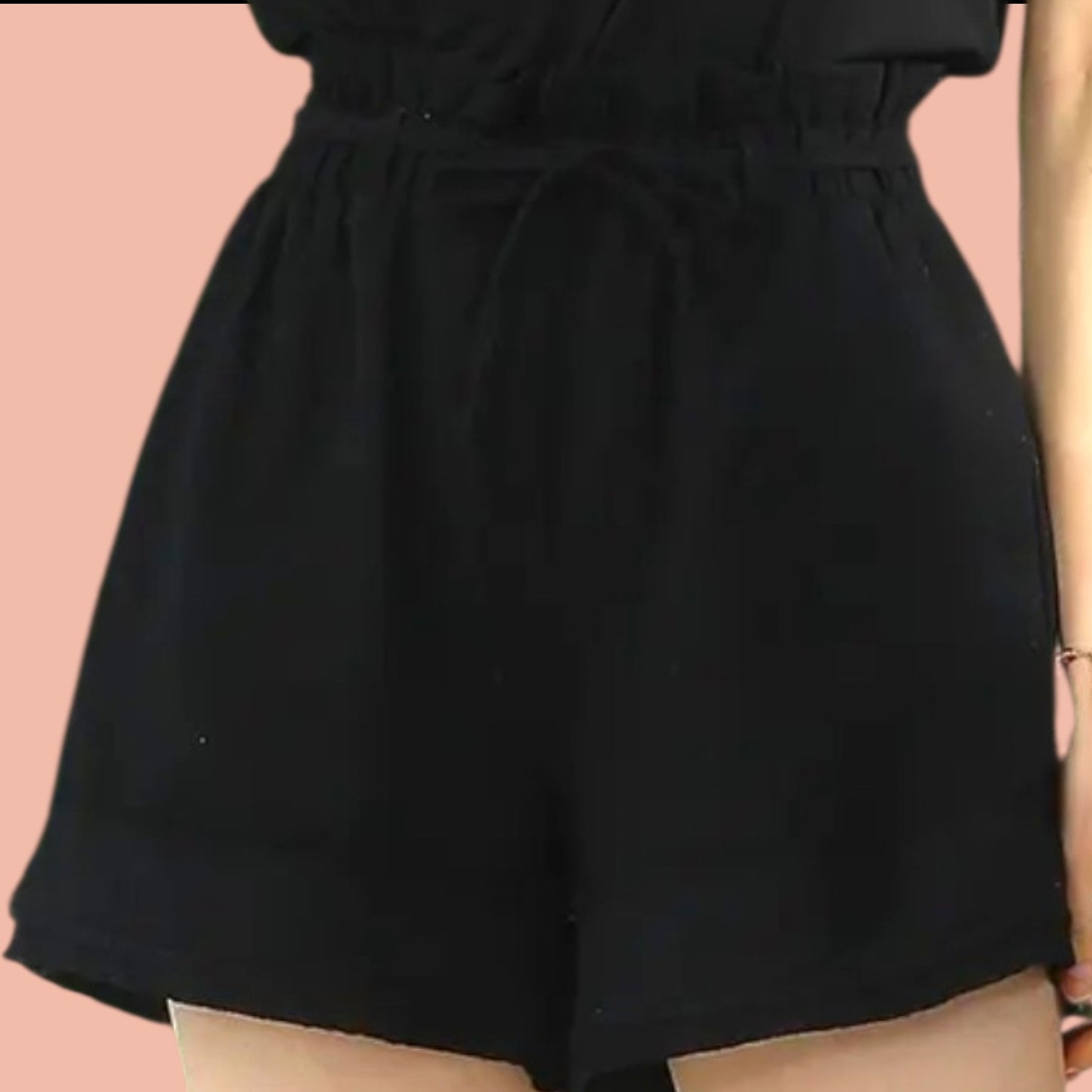 High Waisted Raw Hem Short