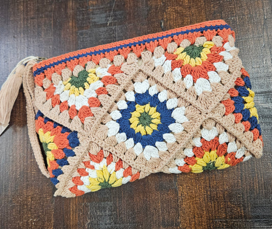 Crochet Tile Pouch