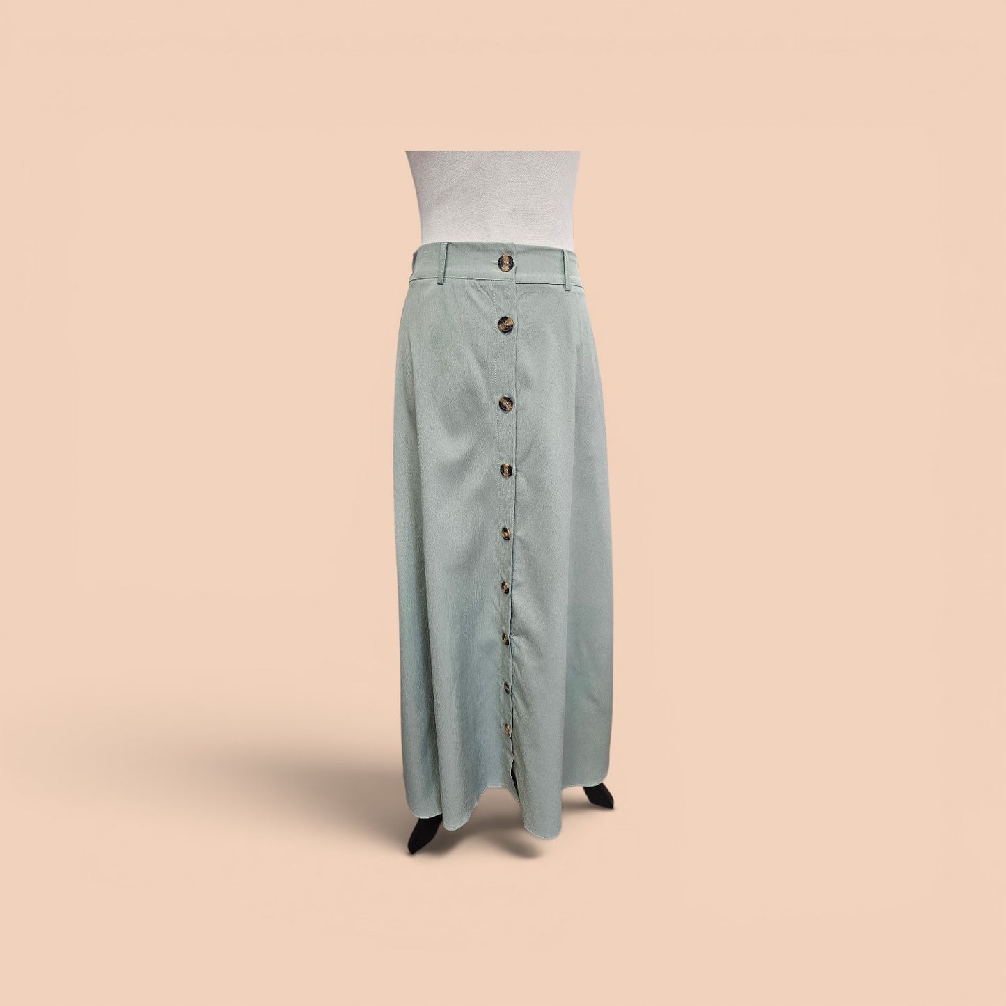 A-line Mid-waist Skirt