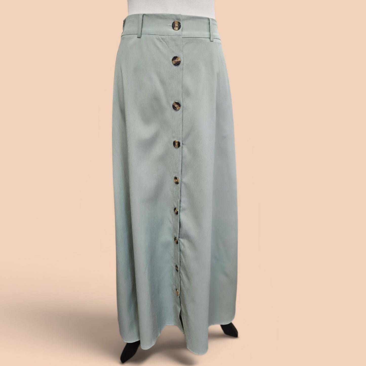 A-line Mid-waist Skirt