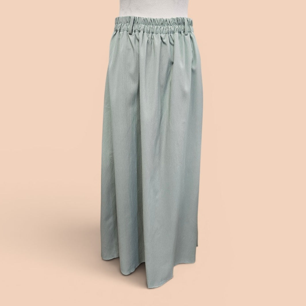 A-line Mid-waist Skirt