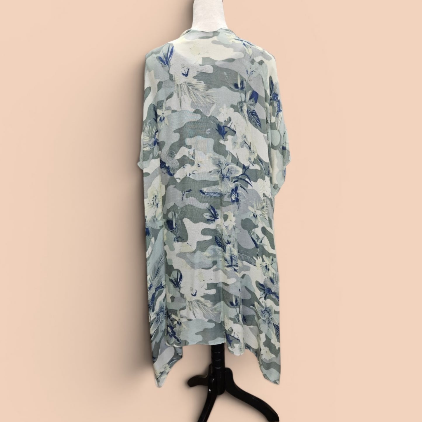 Camouflage Flower Kimono