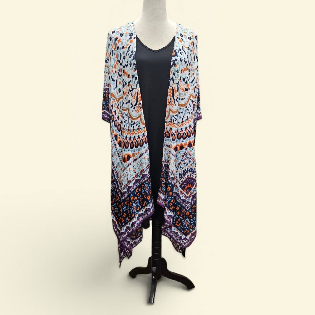 Mosaic Sunburst Kimono