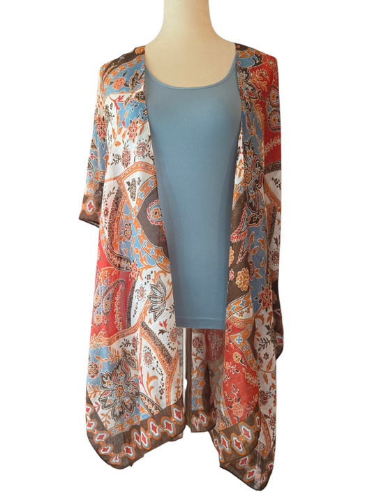 Country Patchwork Kimono