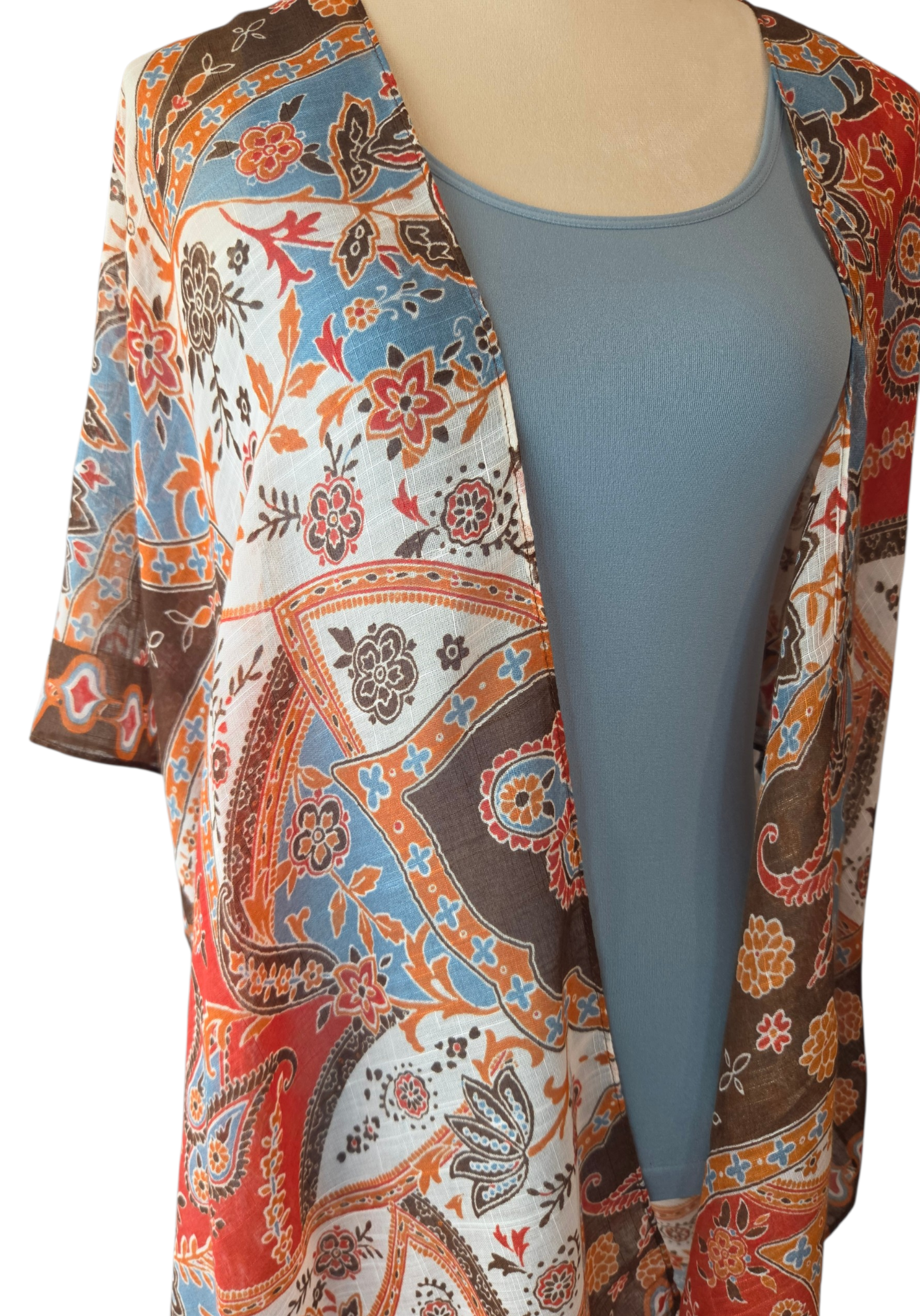 Country Patchwork Kimono