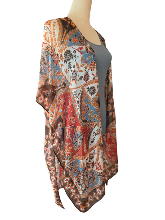 Country Patchwork Kimono