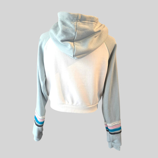 Crop Long Sleeve Pullover Hoodie Sweatshirt