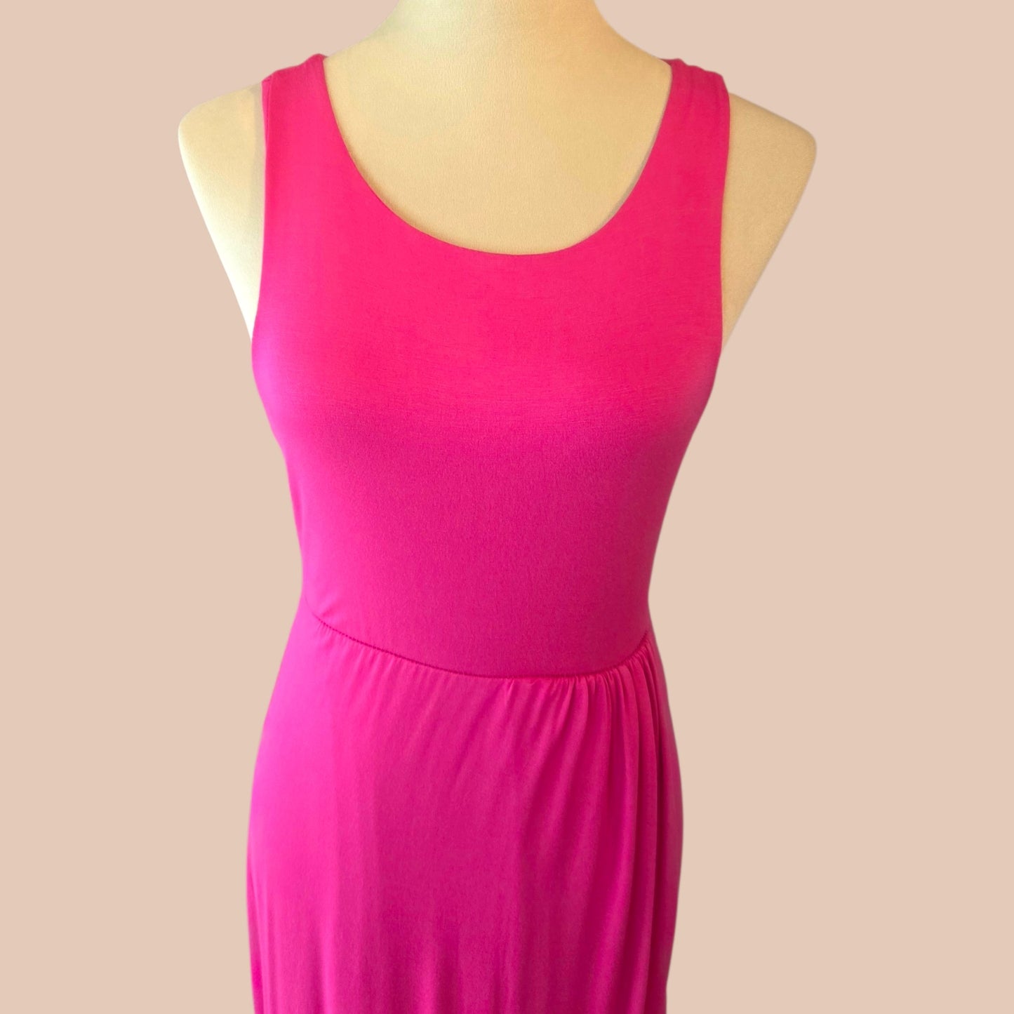 Pink Racer Back Dress