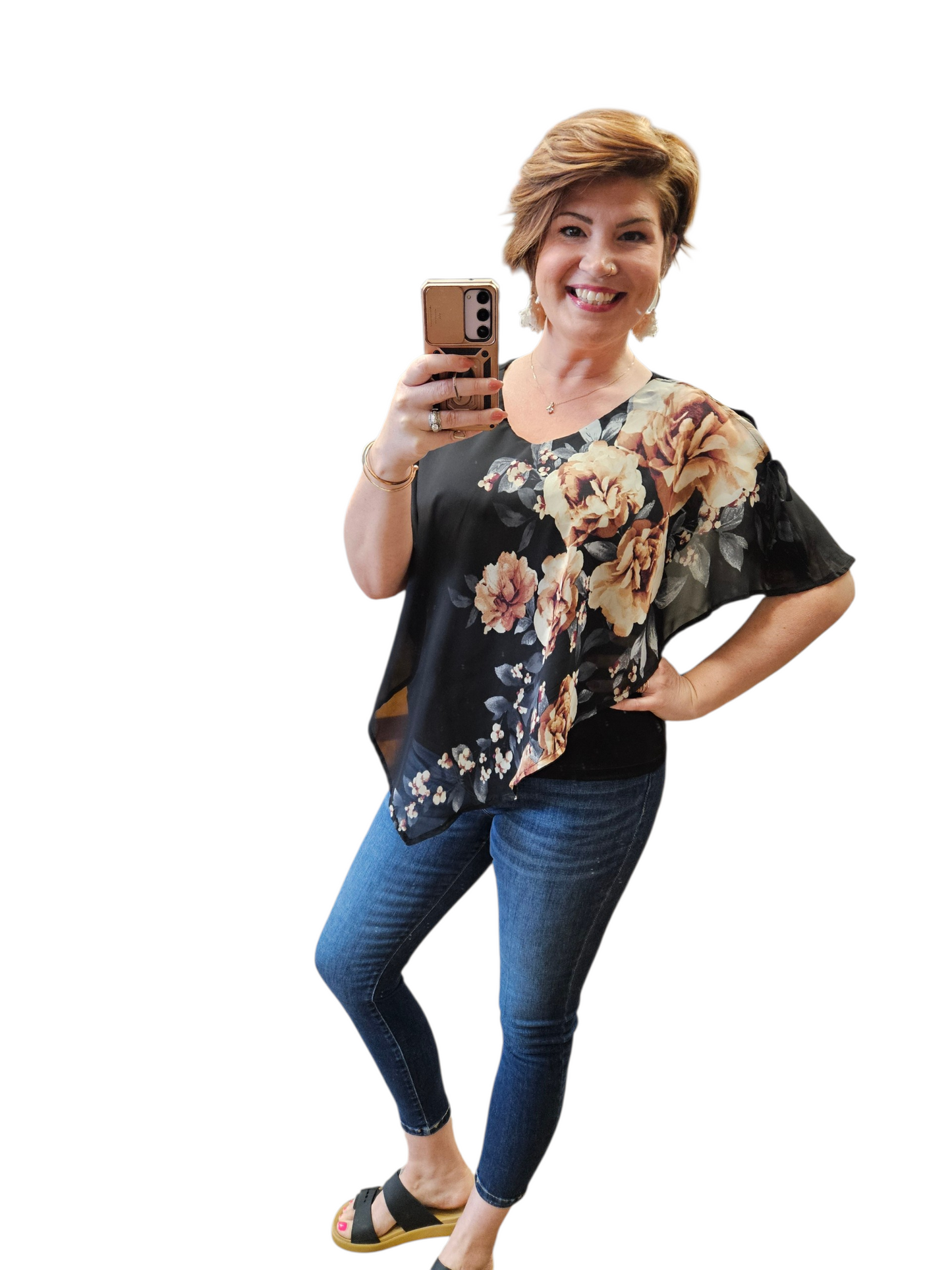 Blossom Blouse with Tank