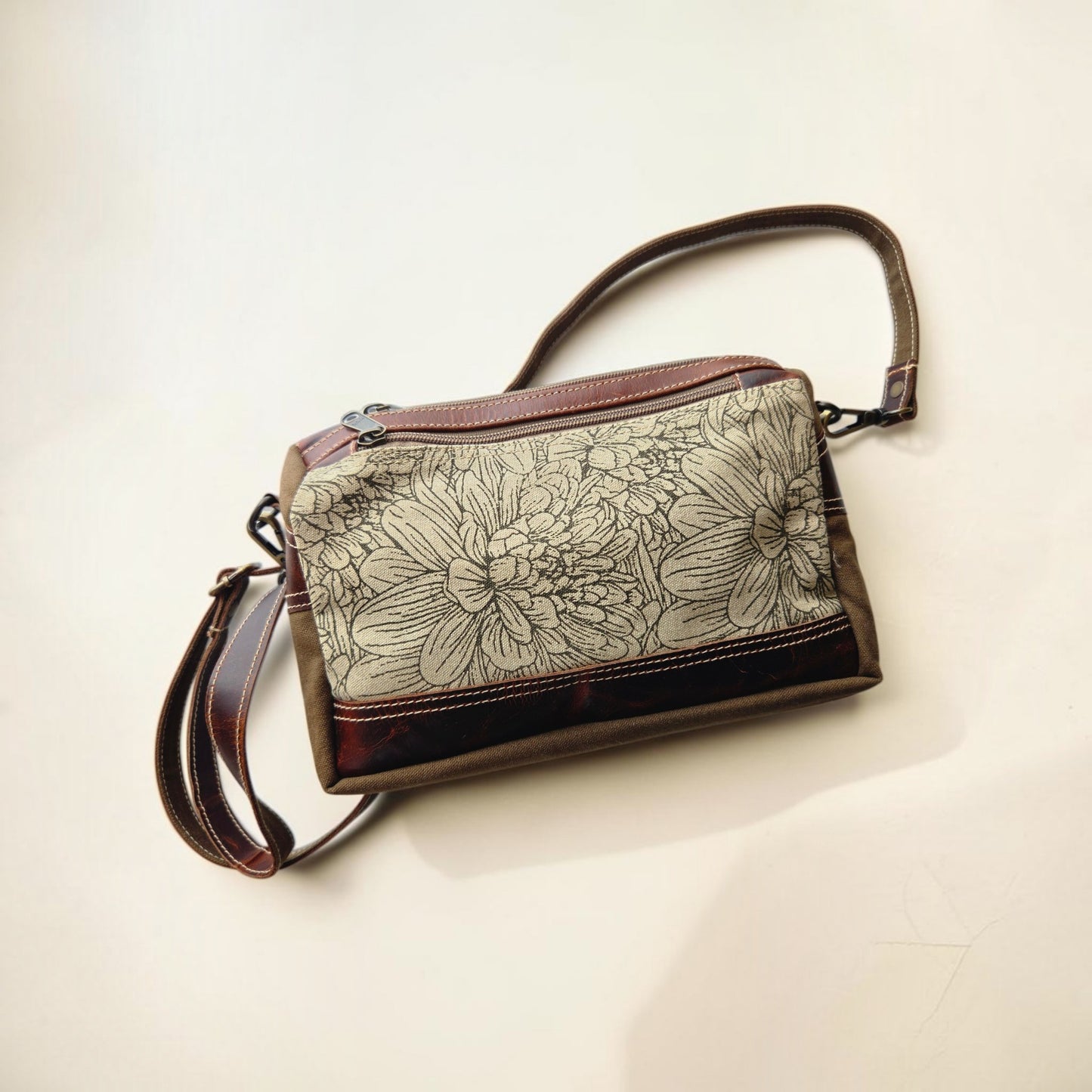 Olive Dahlia Crossbody