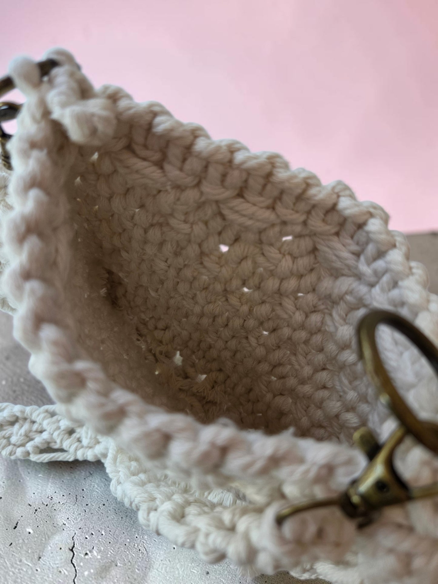 Small Diamond Fringe Crossbody