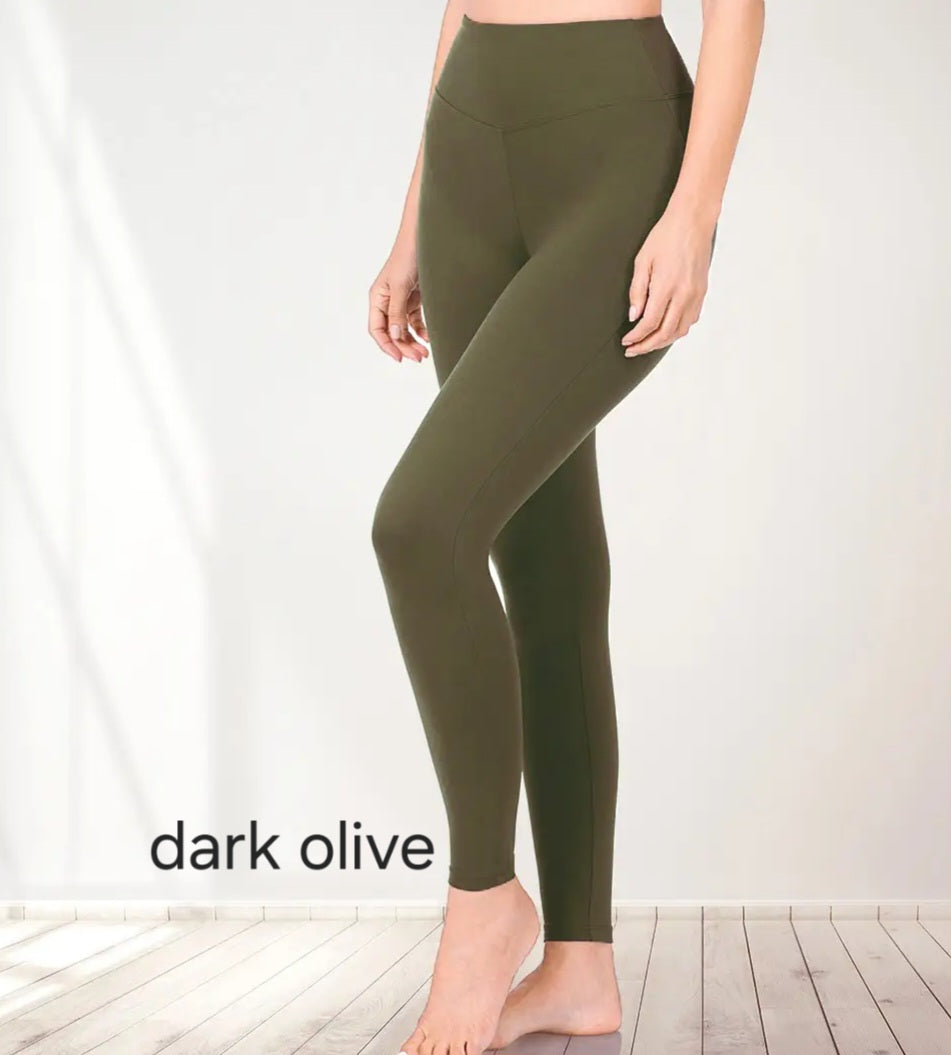 Control Waist Full Length Legging