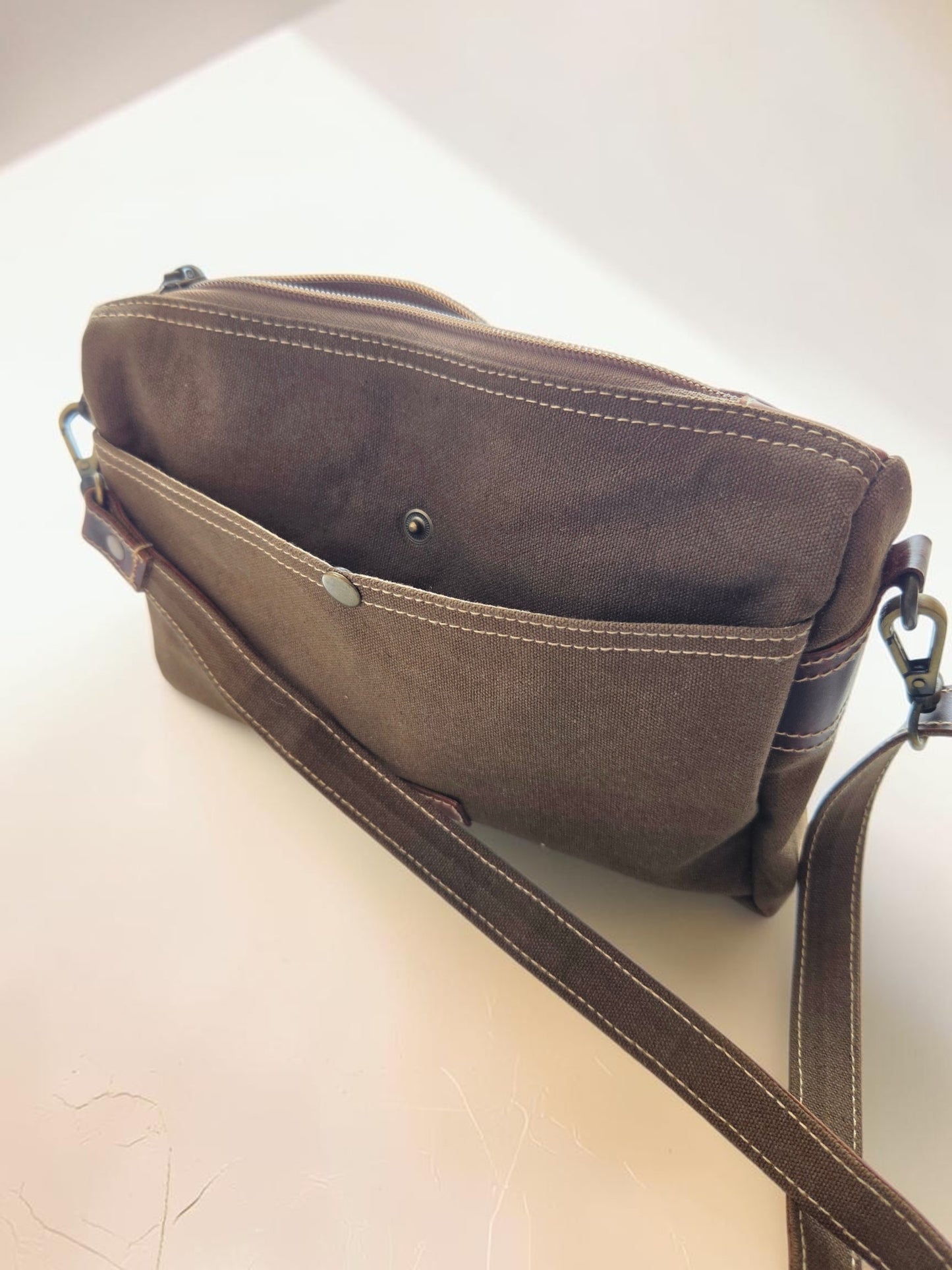 Olive Dahlia Crossbody