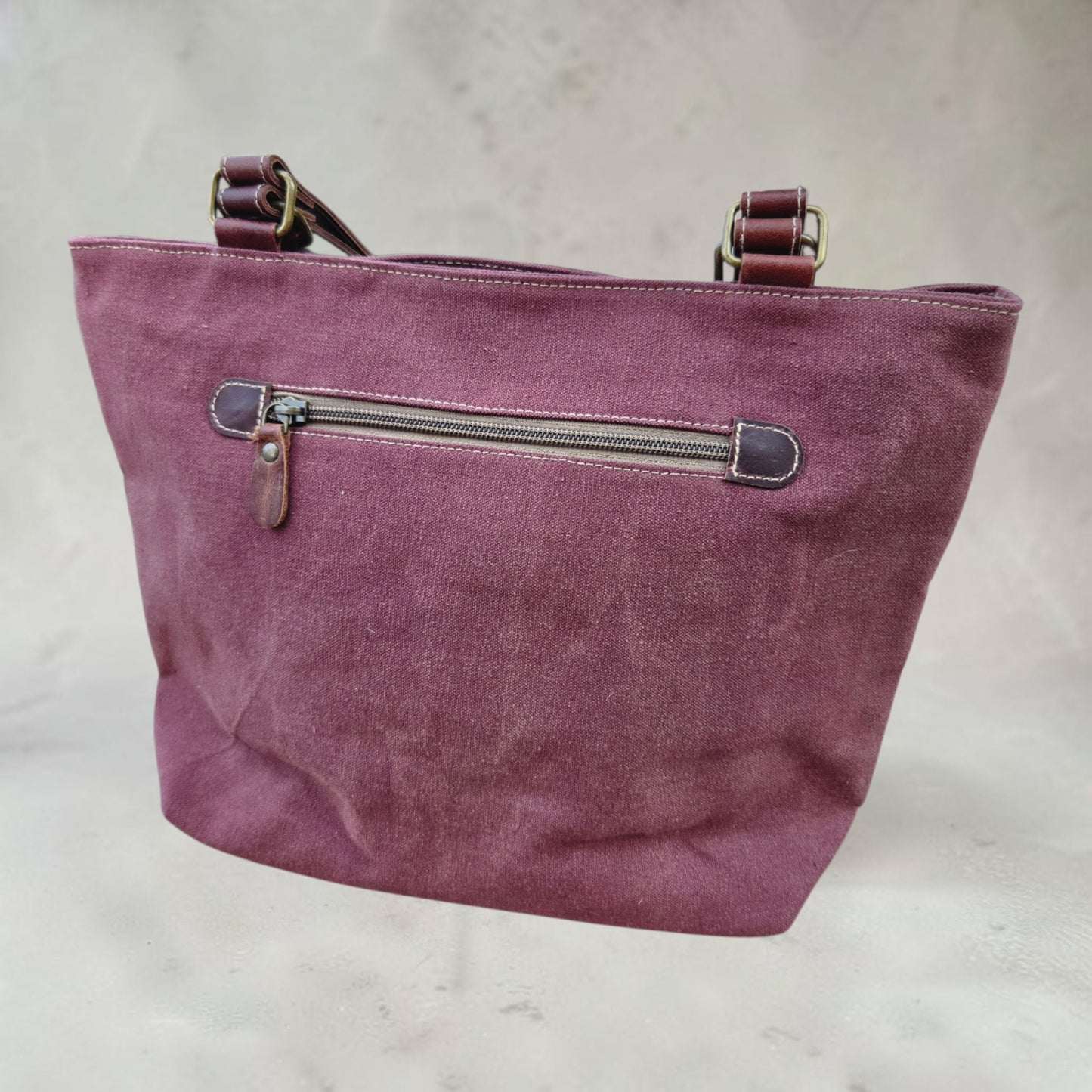 Maroon Paisley Saloon Purse