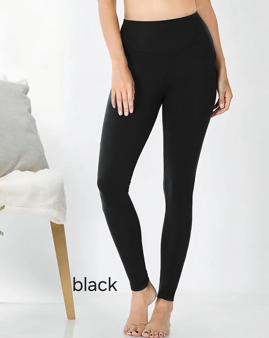 Control Waist Full Length Legging