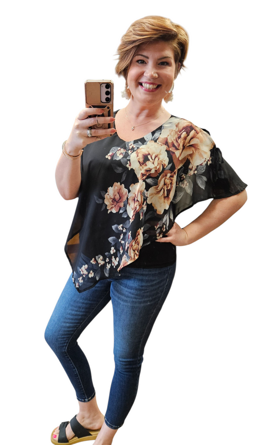 Blossom Blouse with Tank
