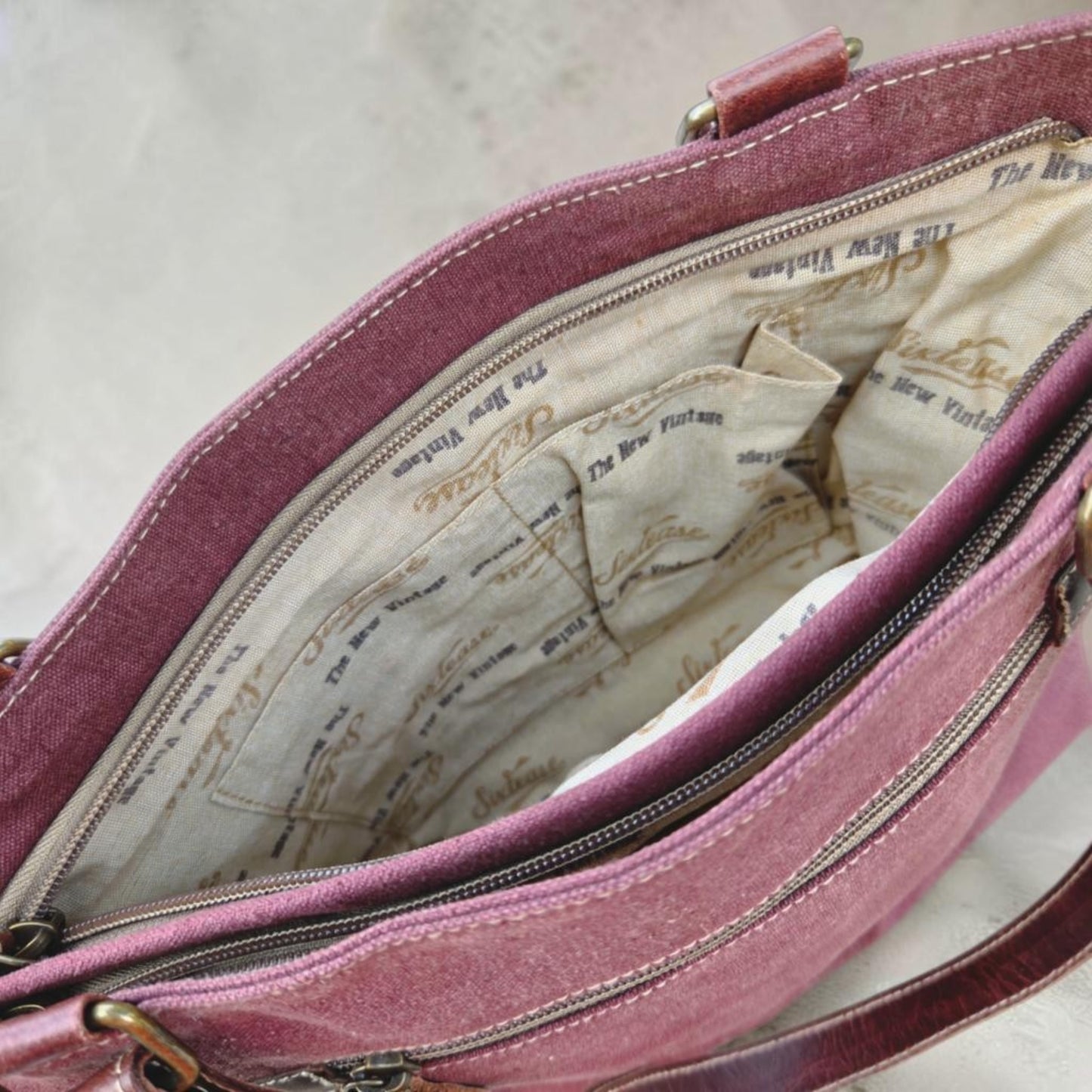 Maroon Paisley Saloon Purse